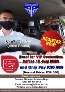 VIP Protection Special - Close Protection Officer - Executive Protection