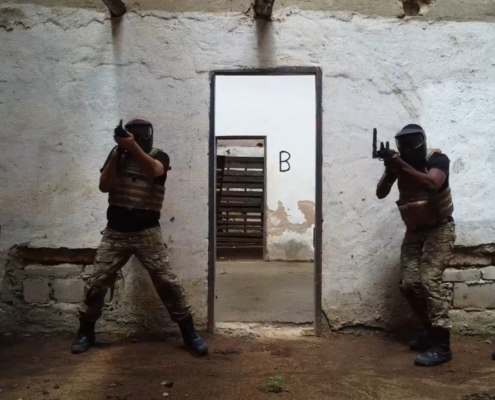 Taking over room wtih Force SWAT - Best Military Training Style Accredited - Specialist Operative -Military Training