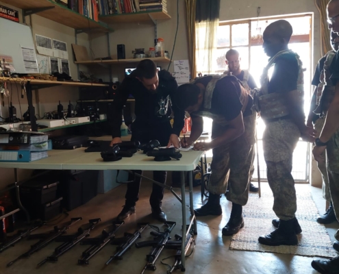 Private Security Contracting in Middle East and in Africa.