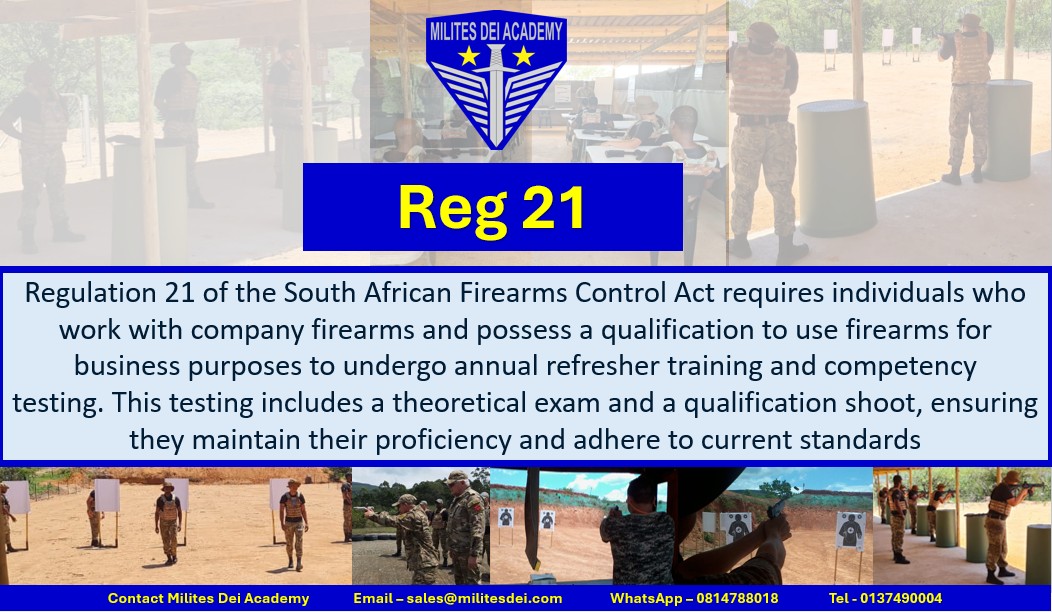 Regulation 21 training