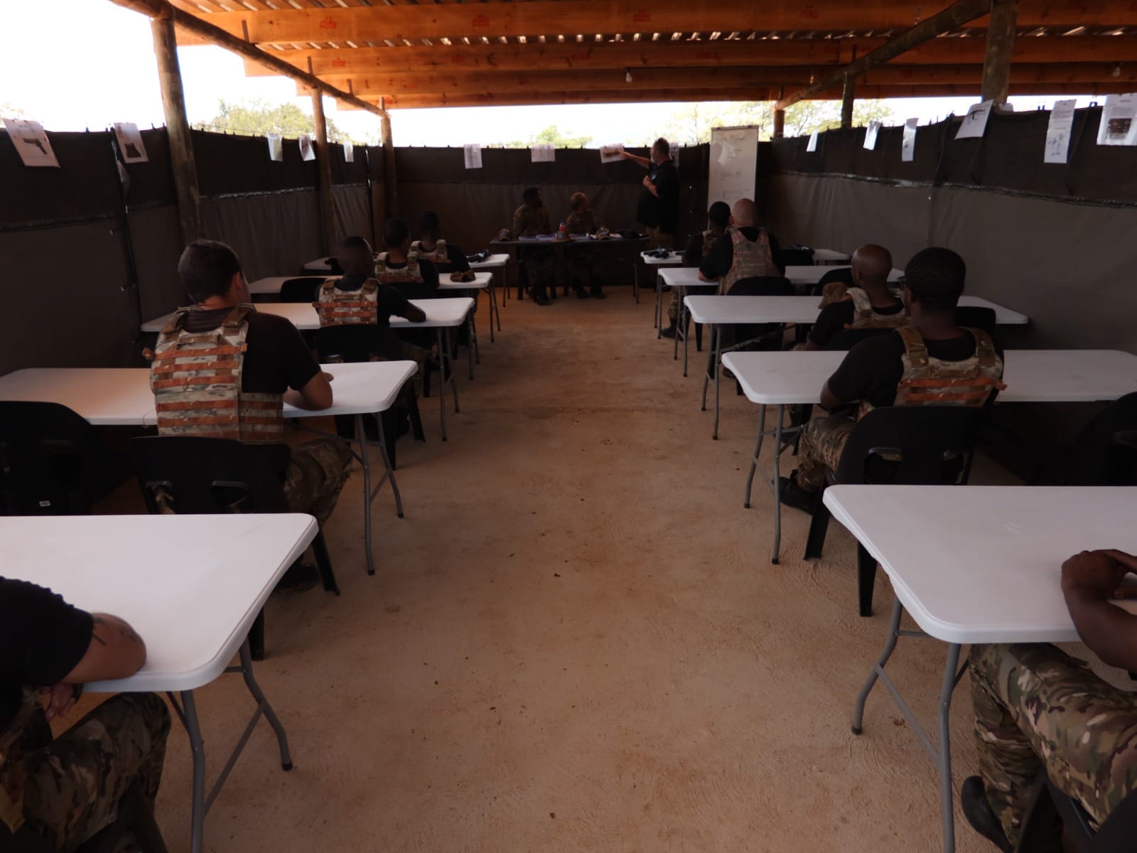 Classroom at the academy