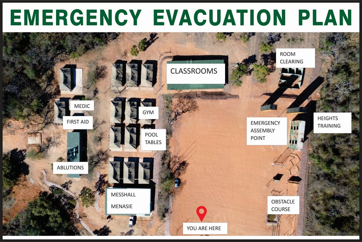 Milites Dei facility plan